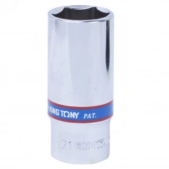 Головка торцевая глубокая шестигранная 3/8', 21 мм Головка торцевая глубокая шестигранная 3/8', 21 мм