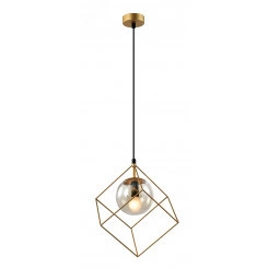 Светильник подвесной (подвес) Rivoli Moon 5145-310 1 х Е14 40 Вт золото лофт - кантри потолочный Светильник подвесной (подвес) Rivoli Moon 5145-310 1 х Е14 40 Вт золото лофт - кантри потолочный