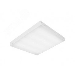 Светильник LED ОФИС накладной с БАП (СПО) 33Вт 3400/750Лм 5,0К IP20 опал 1 час в аварийном режиме (LE-СПО-03-040-0521-20Х-STABILAR2-1)