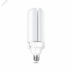 Лампа светодиодная LED 22 Вт 2100 Лм 4000К E27 белая Клевер-3 Basic Gauss