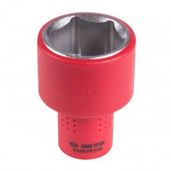 Головка торцевая диэлектрическая шестигранная 1/2'' 30 мм Головка торцевая диэлектрическая шестигранная 1/2'' 30 мм