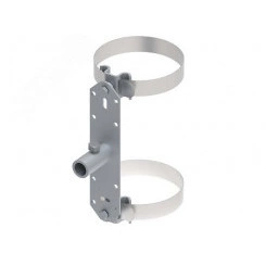 Трубный зажим с хомутом D-300 мм, для крепления (методом натяжения) изоляционной штанги. Материал - горячеоцинкованная сталь/нержавеющая сталь. Трубный зажим с хомутом D-300 мм, для крепления (методом натяжения) изоляционной штанги. Материал - горячеоцинкованная сталь/нержавеющая сталь.