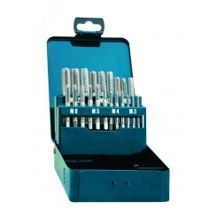 Набор резьбонарезного инструмента No 6050E HSS-E - метчики, 21 пр., M3-M4-M5-M6-M8-M10-M12 Набор резьбонарезного инструмента No 6050E HSS-E - метчики, 21 пр., M3-M4-M5-M6-M8-M10-M12