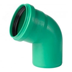 Отвод ливневой канализации 160х67 град.