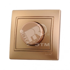 MIRA Диммер 800Вт металл./золото MIRA Диммер 800Вт металл./золото