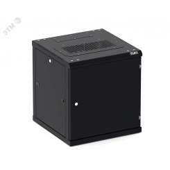 Шкаф настенный разбор TLK 19д 18U металлическая дверь Ш600хВ904хГ600мм черный