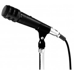 Микрофон динамический для речи, -55 дБВ/600 Ом, 50-12000 Гц, с функцией дистанционного управления