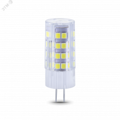 Лампа светодиодная LED 4 Вт 180 Лм 4100К G4 капсула белая DC 12 В Elementary Gauss