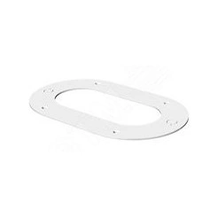 Потолочная рамка для электромонтажной колонны (сталь, белый)