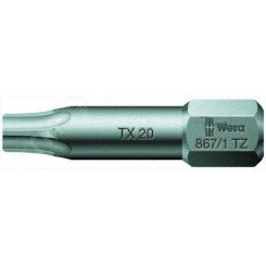 Бита торсионная 867/1 TZ TORX вязкая твердость хвостовик 1/4 C 6.3 TX 10 x 25 мм