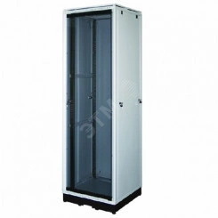 Рэковый шкаф закрытый со стеклянной дверью для установки 19”-оборудования Рэковый шкаф закрытый со стеклянной дверью для установки 19”-оборудования