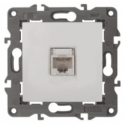 Розетка RJ45, Эра Elegance, белый, 14-3107-01