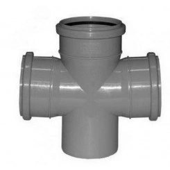 Крестовина одноплоскостная 87.5 град. 110 х 110 х 110 Крестовина одноплоскостная 87.5 град. 110 х 110 х 110