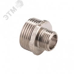 Ниппель НН 2'х1'1/4 переходной, никелированный