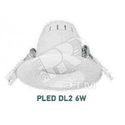 Светильник светодиодный PLED DL2   6W  Fr/Wh 4000K/420Lm 230V/50Hz Jazzway