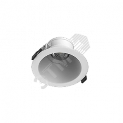 Светильник светодиодный DL-Lens Comfort встраиваемый 14W 3000К 118х68мм IP20 угол 24 градуса DALI белый Светильник светодиодный DL-Lens Comfort встраиваемый 14W 3000К 118х68мм IP20 угол 24 градуса DALI белый