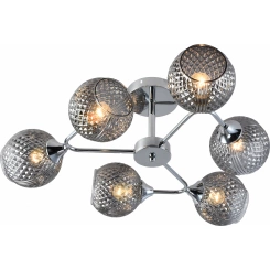 Люстра Rivoli Haley 3137-306 6 х Е27 60 Вт модерн Люстра Rivoli Haley 3137-306 6 х Е27 60 Вт модерн