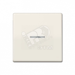 Клавиша для выключателя с окошком для подсветки слоновая кость Клавиша для выключателя с окошком для подсветки слоновая кость