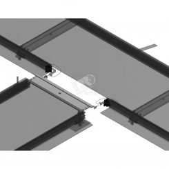 Т-образный ответвитель для напольного короба под заливку, ширина - 250 мм, кратность - 1шт, PC - Пластик (поливинилхлорид)