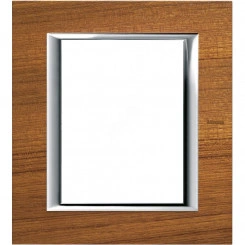 Axolute Накладки декоративные прямоугольные дерево/тиковое дерево на 3+3 модуля Axolute Накладки декоративные прямоугольные дерево/тиковое дерево на 3+3 модуля