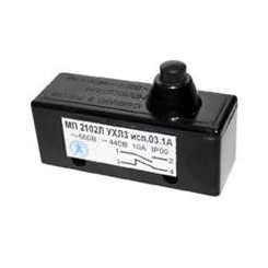 Микровыключатель МП 2102Л УХЛ3 исп. 03 IP00 толкатель с увеличенным рабочим ходом базовый винты Электротехник ET006840