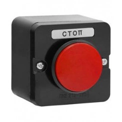 Пост управления ПКЕ 212-1 У3 10А 660В 1 элемент красн. гриб накладной IP40 Электротехник ET519064 Пост управления ПКЕ 212-1 У3 10А 660В 1 элемент красн. гриб накладной IP40 Электротехник ET519064