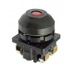 Выключатель кнопочный КЕ-081 У2 исп.2 1з+1р цилиндр IP54 10А 660В красн. Электротехник ET502359