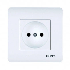 Розетка без заземляющего контакта 16А 250В CHINT 715391 Розетка без заземляющего контакта 16А 250В CHINT 715391