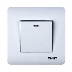 Выключатель 1-кл. с LED-подсветкой 10А 250В CHINT 715383