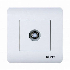 Розетка ТV-SAT CHINT 715393