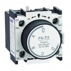 Приставка выдержка времени F5-D4 к контактору NC1 NC2 и NXC (R) CHINT 258020 Приставка выдержка времени F5-D4 к контактору NC1 NC2 и NXC (R) CHINT 258020