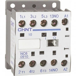 Контактор NC6-0601 6А 400В 1НЗ 50Гц (R) CHINT 247355 Контактор NC6-0601 6А 400В 1НЗ 50Гц (R) CHINT 247355
