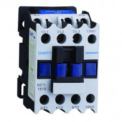 Контактор NC1-1801 18А 24В/АС3 1НЗ 50Гц (R) CHINT 221456 Контактор NC1-1801 18А 24В/АС3 1НЗ 50Гц (R) CHINT 221456