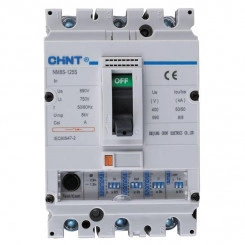 Выключатель автоматическийNM8-125S 3P 80А 50кА CHINT 149685