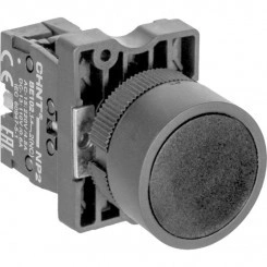 Кнопка управления NP2-EA21 без подсветки 1НО IP40 (R) черн. CHINT 574084 Кнопка управления NP2-EA21 без подсветки 1НО IP40 (R) черн. CHINT 574084