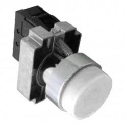 Кнопка управления NP2-BL15 без подсветки 1НО+1НЗ IP40 (R) бел. CHINT 576042 Кнопка управления NP2-BL15 без подсветки 1НО+1НЗ IP40 (R) бел. CHINT 576042