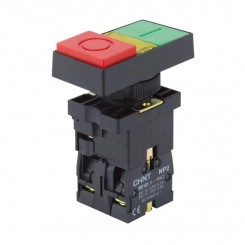 Кнопка двойная "Пуск-Стоп" NP2-EL8325 1НО+1НЗ AC 230В IP40 CHINT 574840 Кнопка двойная "Пуск-Стоп" NP2-EL8325 1НО+1НЗ AC 230В IP40 CHINT 574840