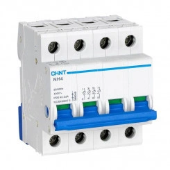 Выключатель нагрузки 4п 80А NH4 (R) CHINT 398112 Выключатель нагрузки 4п 80А NH4 (R) CHINT 398112