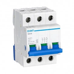 Выключатель нагрузки 3п 80А NH4 (R) CHINT 398111 Выключатель нагрузки 3п 80А NH4 (R) CHINT 398111