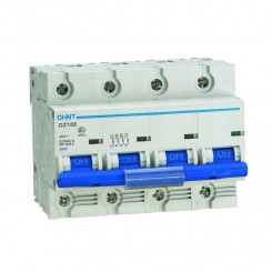 Выключатель автоматический модульный 4п 80А 10кА 8-12In DZ158-125H (R) CHINT 158098