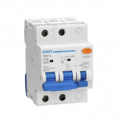 Выключатель автоматический дифференциального тока 2п 30мА тип AC 10кА NB1L B6 (54мм) (R) CHINT 205080