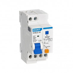 Выключатель автоматический дифференциального тока C 25А 10мА тип AC 4.5кА NXBLE-40 1P+N электронный (R) CHINT 821070