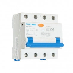Выключатель автоматический дифференциального тока 3п+N C 16А 30мА тип A 6кА NB310L (R) CHINT 660013