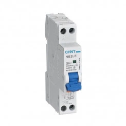 Выключатель автоматический дифференциального тока 1п+N B 20А 30мА 1мод. электрон. тип A 6кА NB2LE (R) CHINT 689018