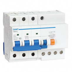 Выключатель автоматический дифференциального тока 3п C 40А 30мА тип AC 6кА NB1L-40 (R) CHINT 198051