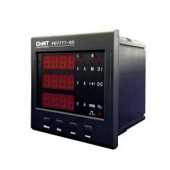 Прибор измерительный многофункциональный PD7777-3S4 380В 5А 3ф 96х96 светодиод. дисплей RS485 CHINT 765087