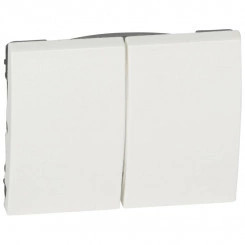 Клавиша двойная Galea Life бел. Leg 777012