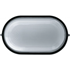 Светильник ЛОН 94 813 NBL-O1-100-E27/BL 1х100Вт E27 IP54 (аналог НПБ 1201 черн. овал 100Вт) Navigator 94813