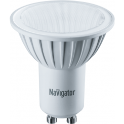 Лампа светодиодная 94 130 NLL-PAR16-5-230-4K-GU10 5Вт рефлектор матовая 4000К нейтр. бел. GU10 400лм 220-240В NAVIGATOR 94130