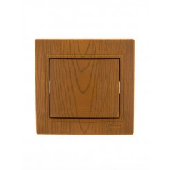 Выключатель 1-кл. СП Mira 10А IP20 ольха LEZARD 701-0701-100